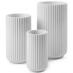 Lyngby Porcelæn Vase hvid - 20 cm