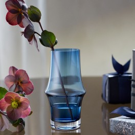 Holmegaard ARC Vase, mørk blå