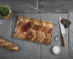 Laguiole by Hâws skærebræt i sildeben 40x24x1.9 cm