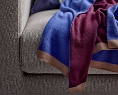 Sødahl Impression Plaid 130x170 cm. Royal blue.