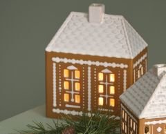 Kähler Gingerbread lyshus, mellem