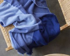 Sødahl Merino plaid royal blue