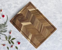 Aida skærebræt med saftrille 40x26x2 cm