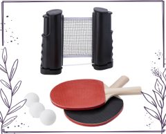 Bordtennis sæt i RPET pose