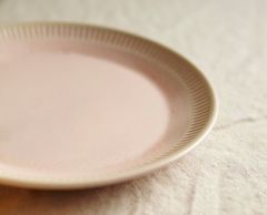 Knabstrup Colorit middagstallerkener 8 stk. rosa    