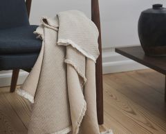 Georg Jensen Damask Struct plaid, soft brown